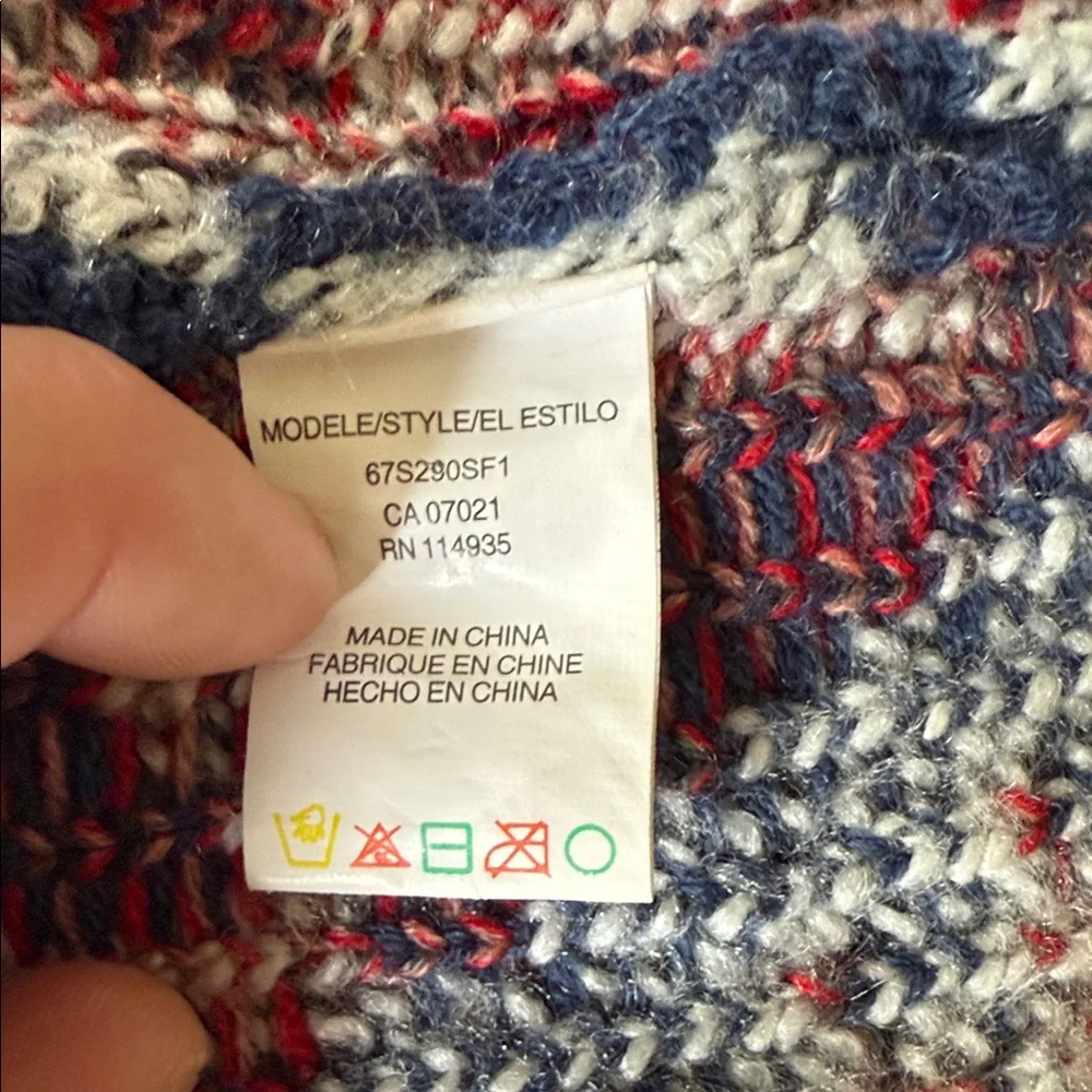 RD Style Multicolor Aztec Open Cardigan - Picture 8 of 9